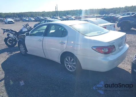 2004 Lexus Es 330 from USA, damaged, VIN JTHBA30G740021002